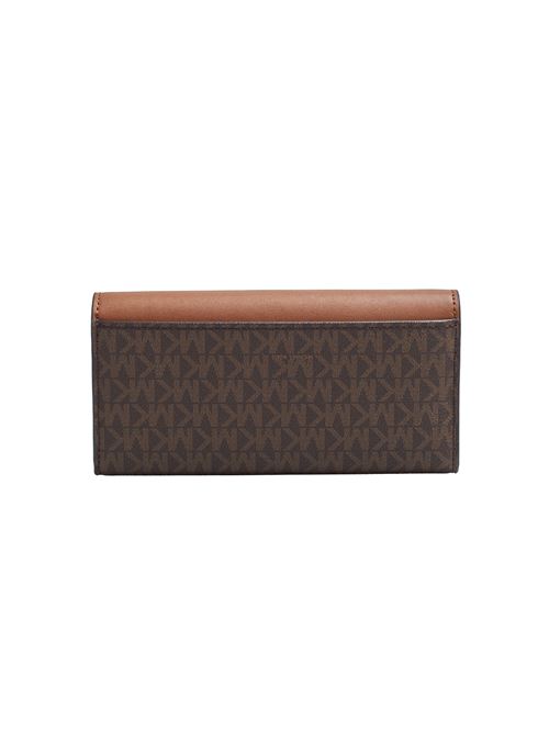 LG FLAP CONTINENTAL MICHAEL KORS | 35S5GHME9B/BROWN